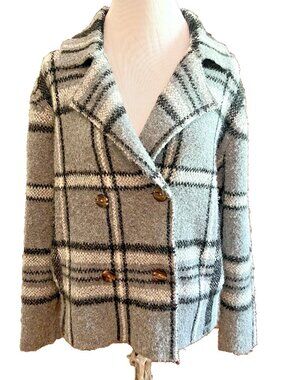 Rachel Zoe Women's Plaid Jacket Blazer - Small